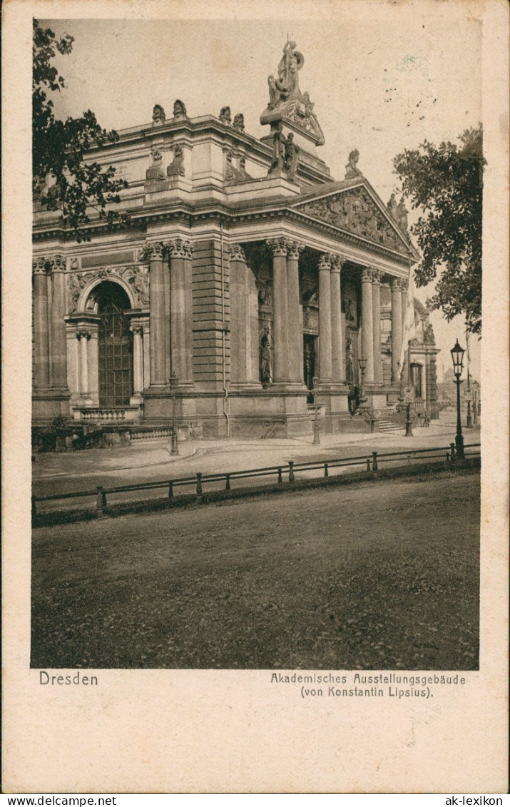 Ansichtskarte Dresden Akademisches Ausstellungsgebäude 1928 - Dresden