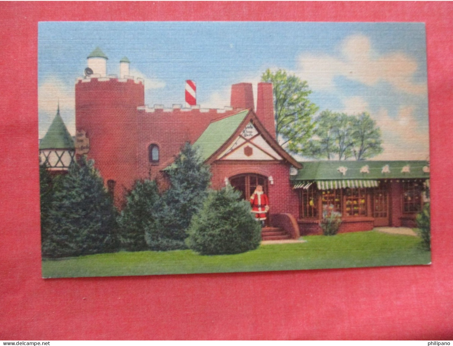 Indiana Santa Claus The Santa Claus Castle Santa Claus  Ref 6388 - Andere & Zonder Classificatie