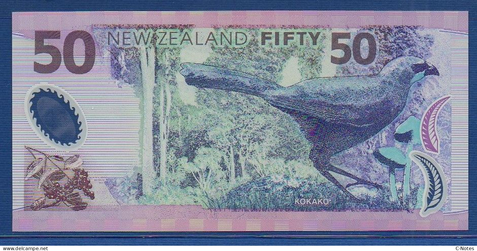 NEW ZEALAND  - P.188a – 50 Dollars 1999 UNC, S/n CG99 596282 - Nueva Zelandía