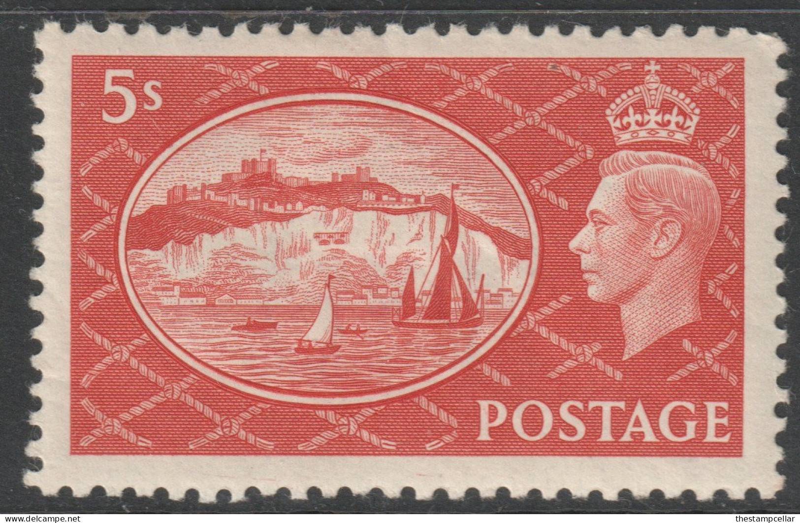 GB Scott 287 - SG510, 1951 Festival 5/- MH* - Ongebruikt