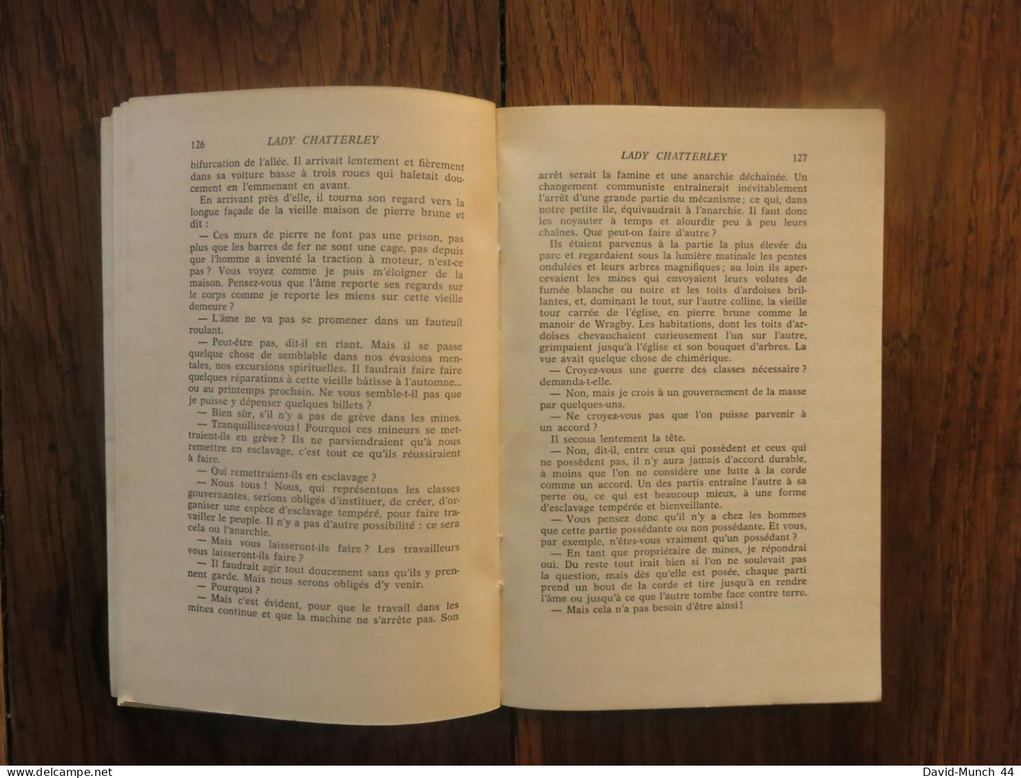 Lady Chatterley, première version de D.H. Lawrence. Editions Albin Michel, "Les grandes traductions". 1963