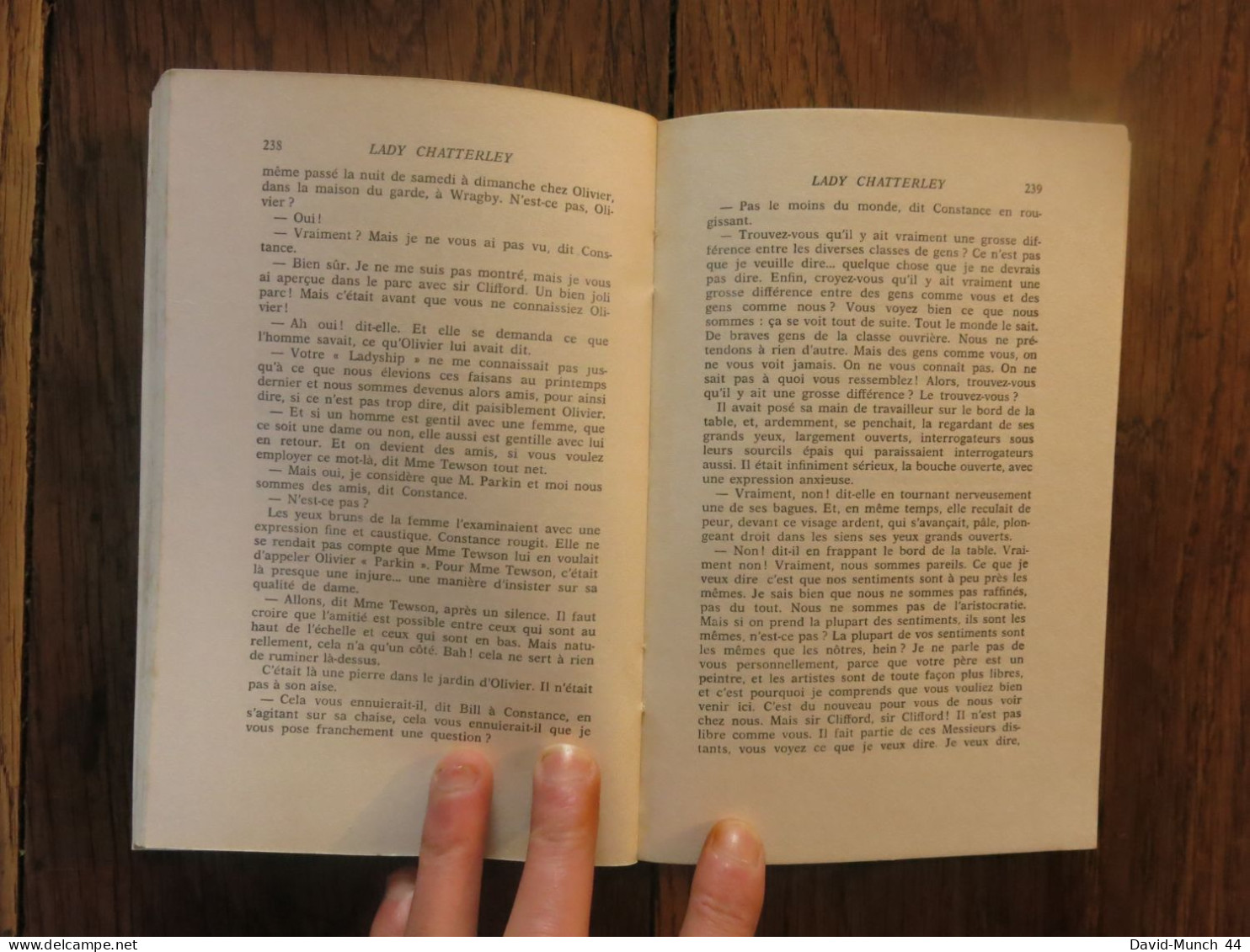 Lady Chatterley, première version de D.H. Lawrence. Editions Albin Michel, "Les grandes traductions". 1963