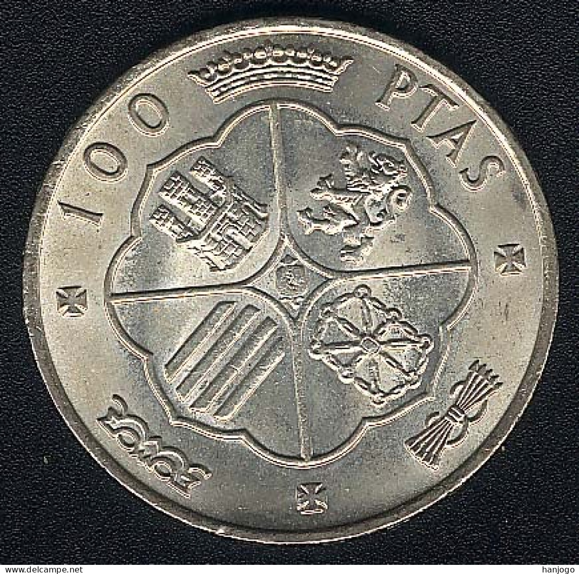 Spanien, 100 Pesetas 1966(66), Silber, UNC - 100 Peseta