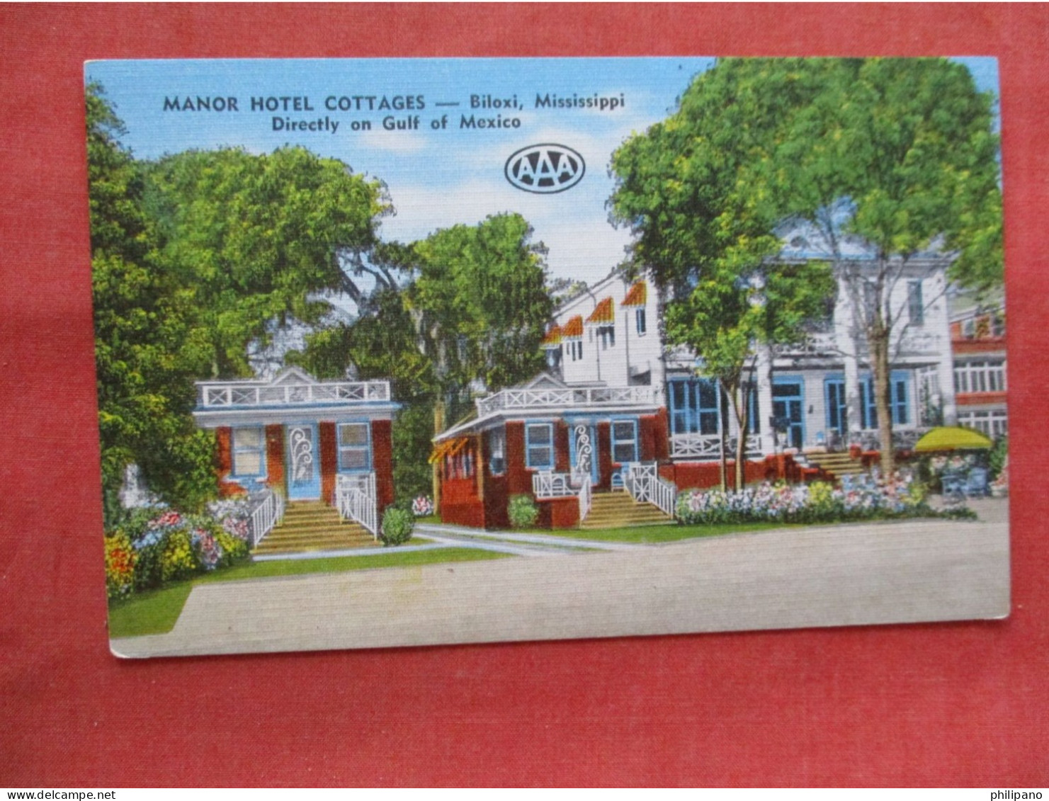 Manor Hotel Cottages. Biloxi  Mississippi >    Ref 6388 - Sonstige & Ohne Zuordnung