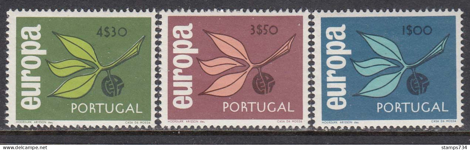 Portugal 1965 - EUROPA-CEPT, Mi-Nr. 990/92, MNH** - Neufs