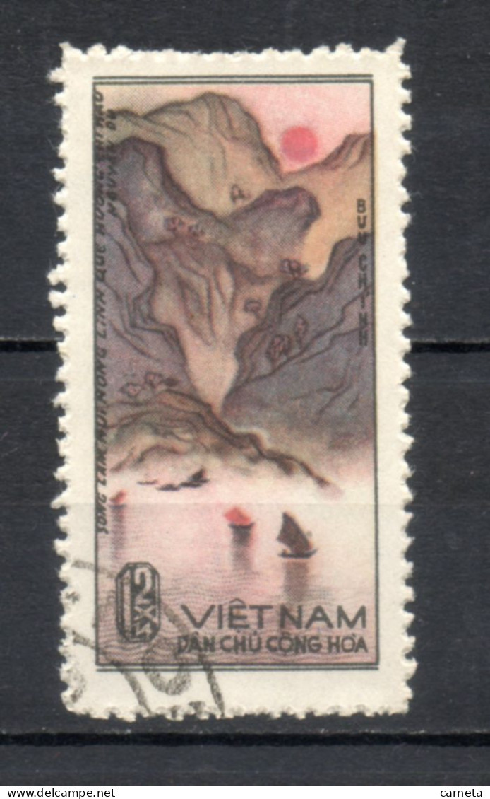 VIETNAM DU NORD    N° 469    OBLITERE   COTE 0.30€    POETE PAYSAGE - Viêt-Nam