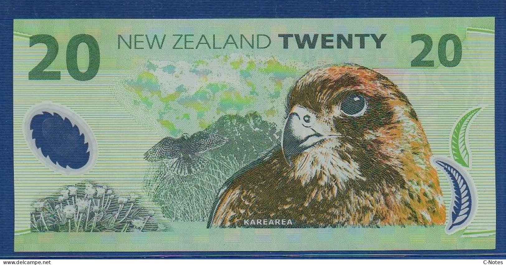 NEW ZEALAND  - P.187a – 20 Dollars 1999 UNC, S/n BM99 925526 - New Zealand