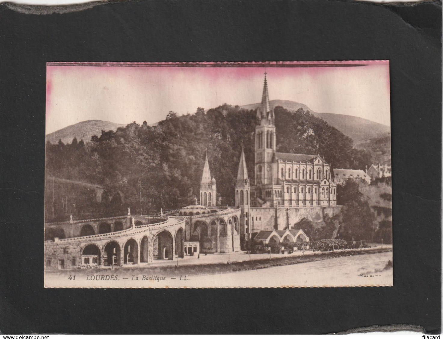 128603          Francia,    Lourdes,   La  Basilique,   NV - Lourdes