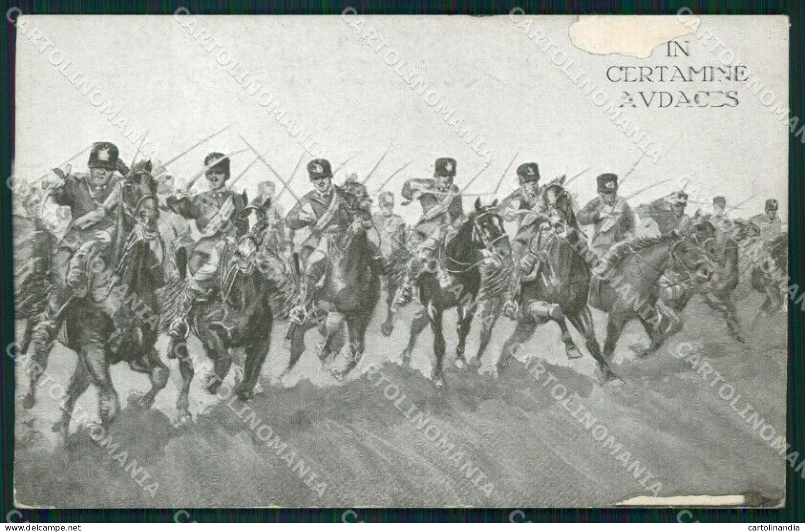 Militari XXVIII Reggimento Cavalleggeri Di Treviso ABRASA Cartolina XF2792 - Regimente