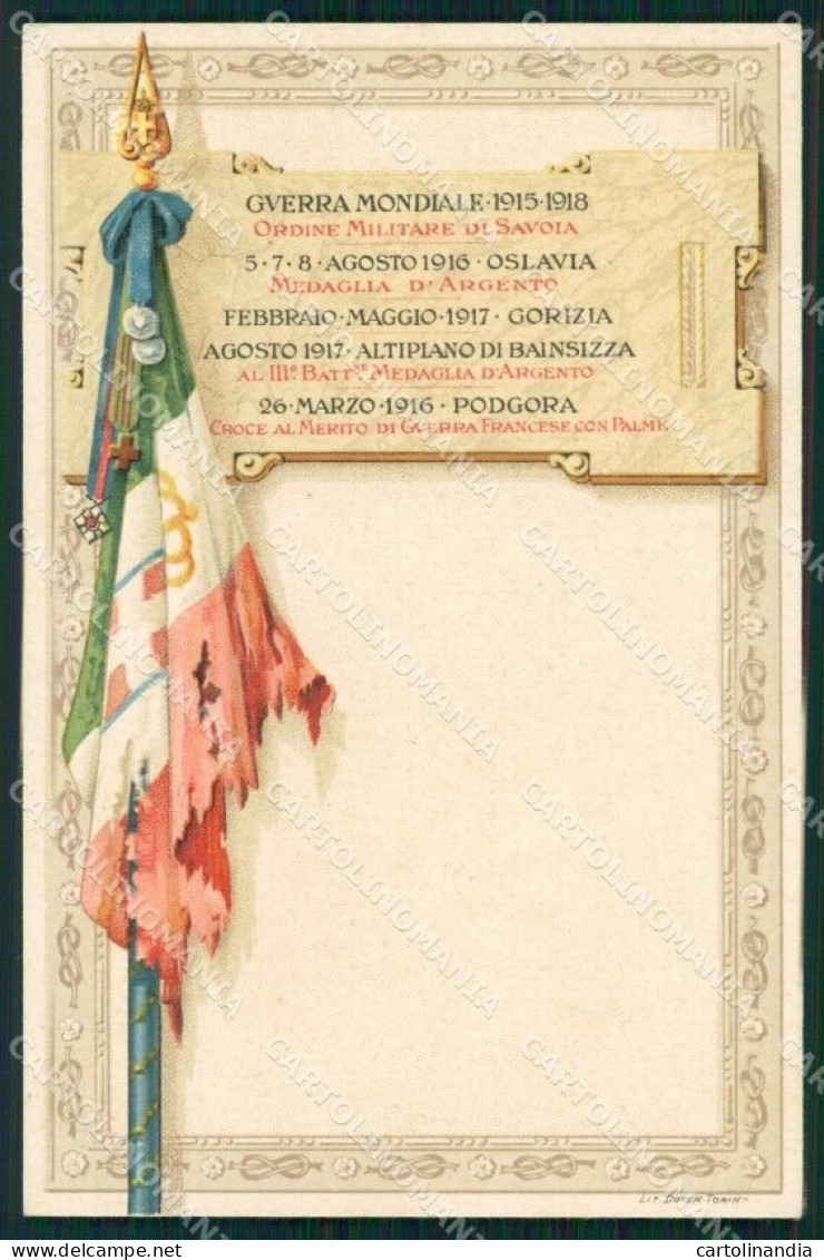 Militari Reggimentali 58º Reggimento Fanteria Cartolina XF5132 - Regimente