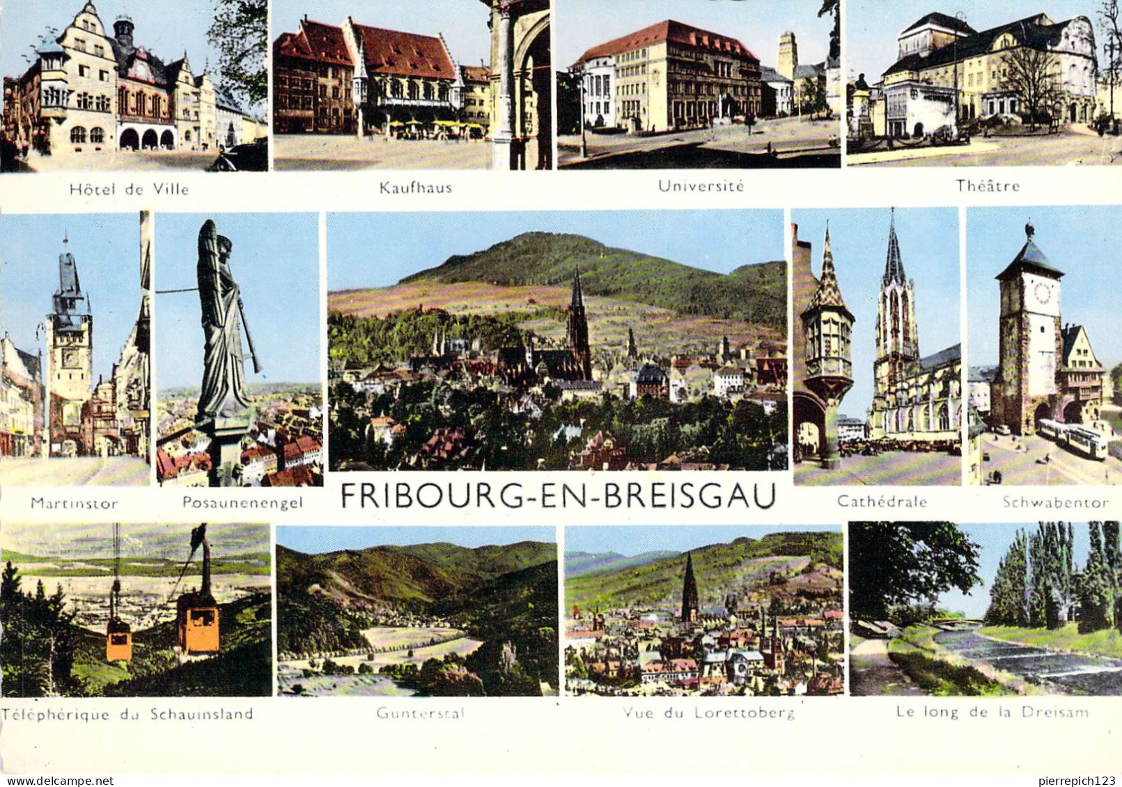 Fribourg - Multivues - Freiburg I. Br.