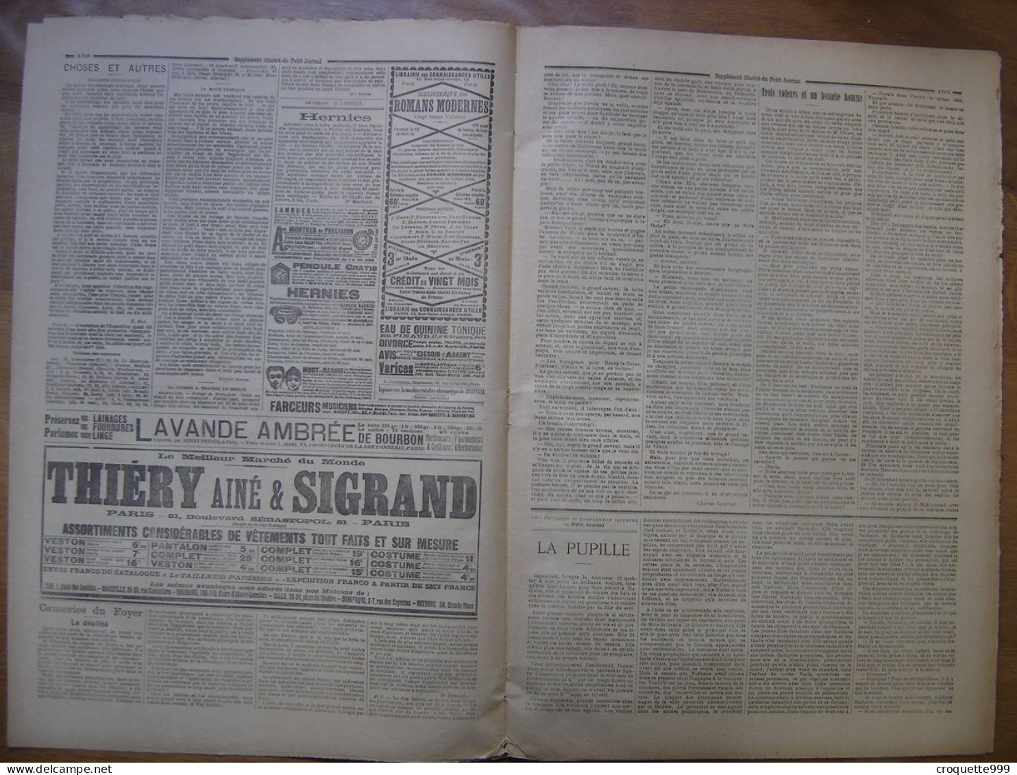 1894 LE PETIT JOURNAL 182 Bureau De Poste à Paris Sauvetage Des Victimes - 1850 - 1899