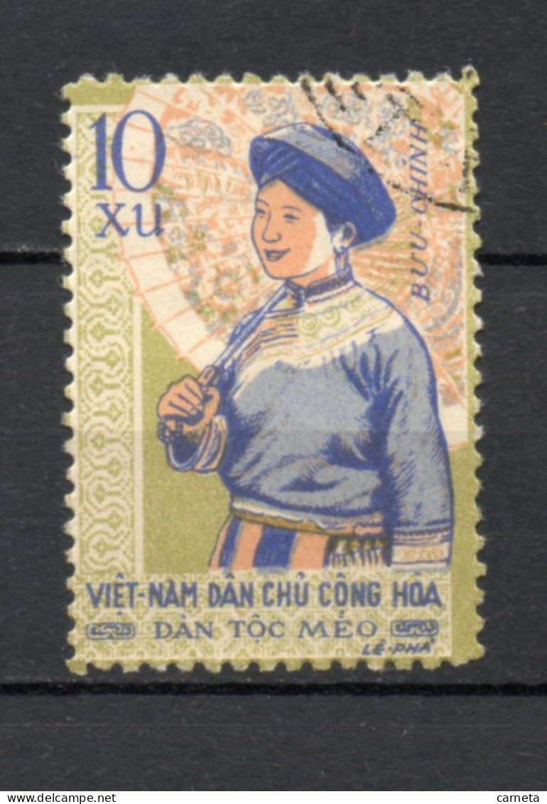 VIETNAM DU NORD    N° 183    OBLITERE   COTE 0.70€    COSTUME - Vietnam