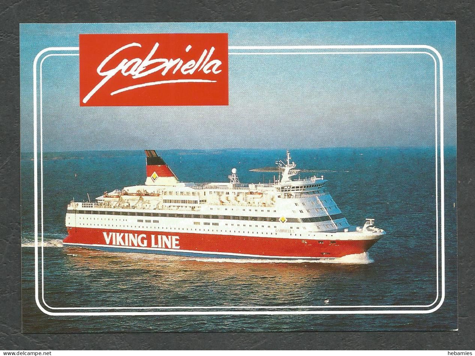 Cruise Liner M/S GABRIELLA  - VIKING LINE Shipping Company - - Transbordadores