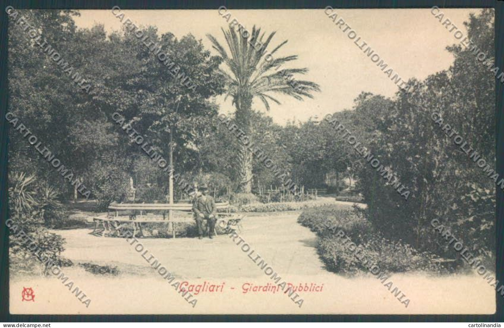 Cagliari Città Giardini Cartolina ZG0129 - Cagliari