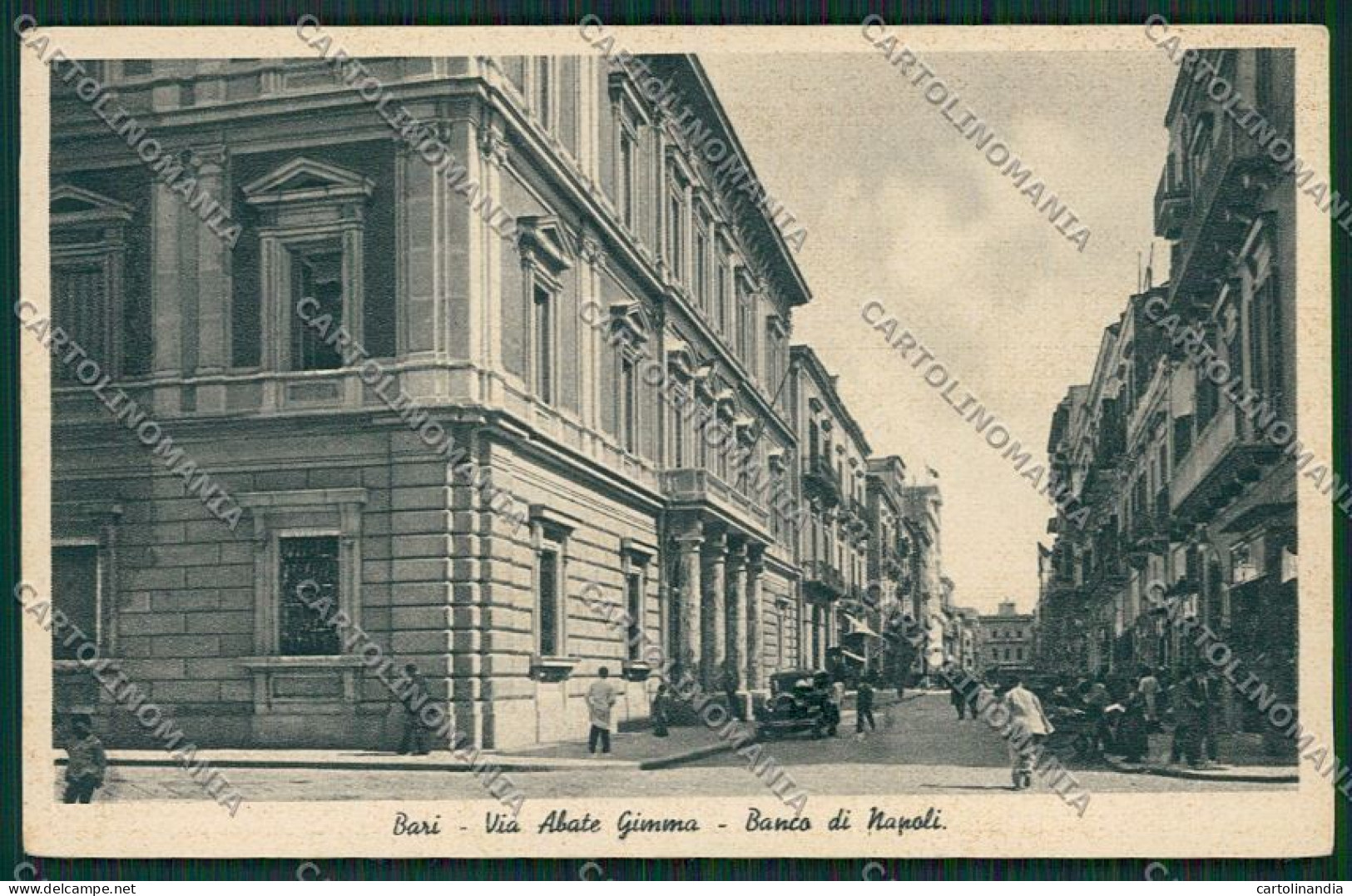 Bari Città Banco Di Napoli Cartolina ZC1901 - Bari