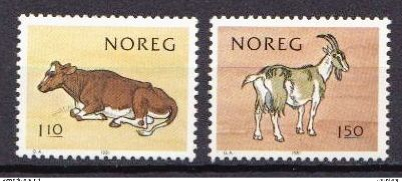 Norway MNH Set - Granjas