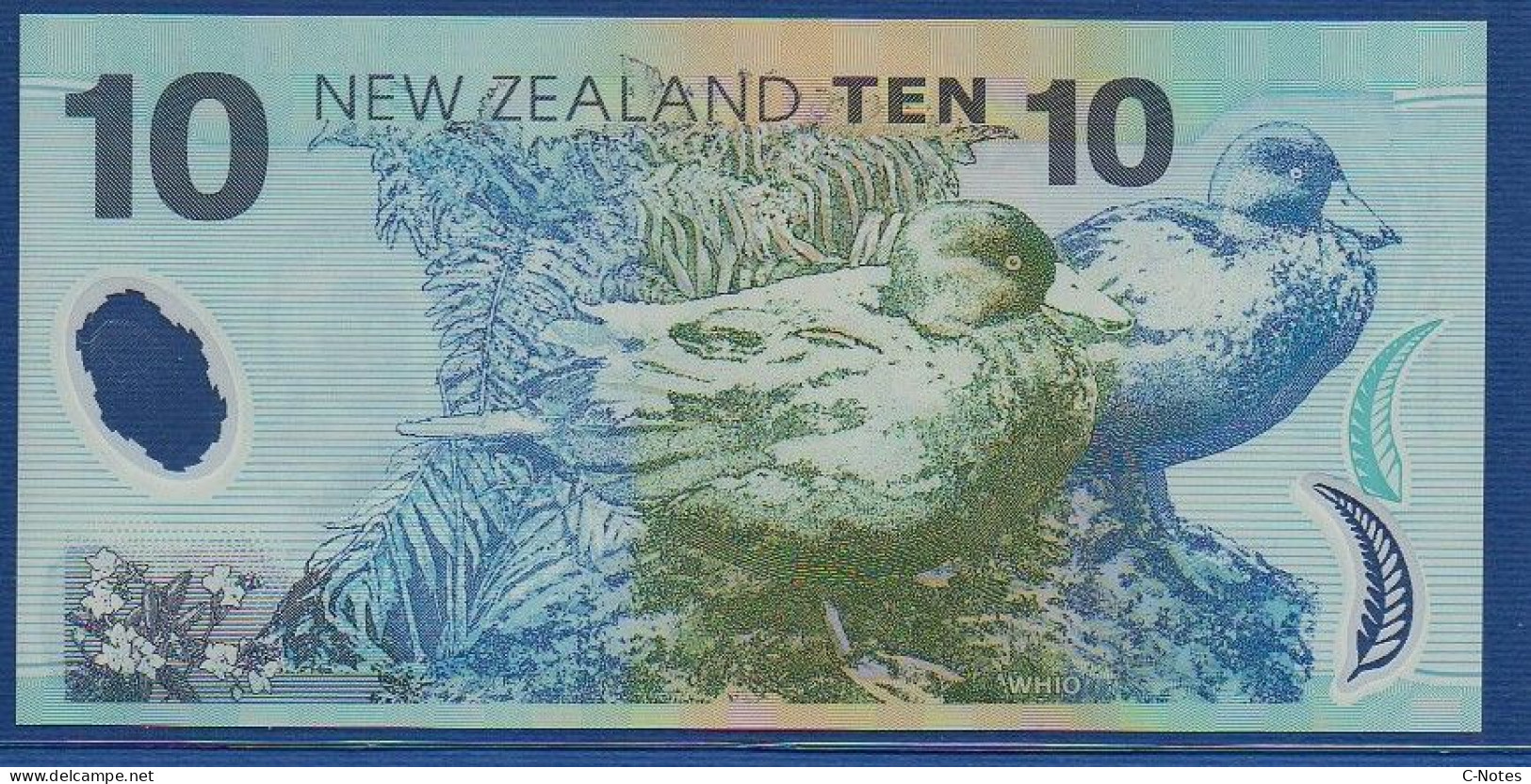 NEW ZEALAND  - P.186c – 10 Dollars 2013 UNC, S/n BC13 378882 - Nueva Zelandía