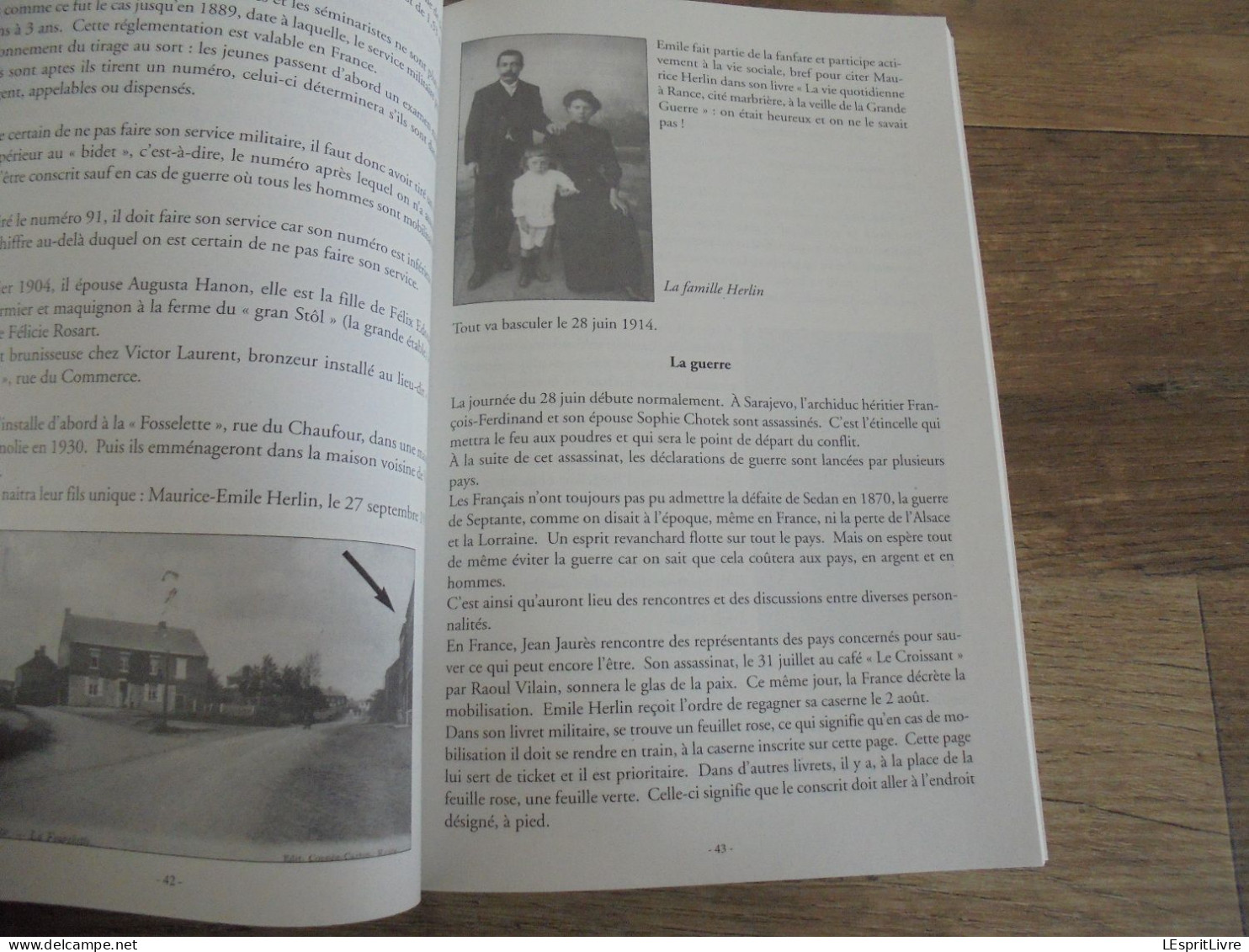 PUBLICATIONS DE LA SHRR T 20 Sivry Rance Régionalisme Guerre 14 18 Emile Herlin Carnet de Campagne Yser Verdun Récit