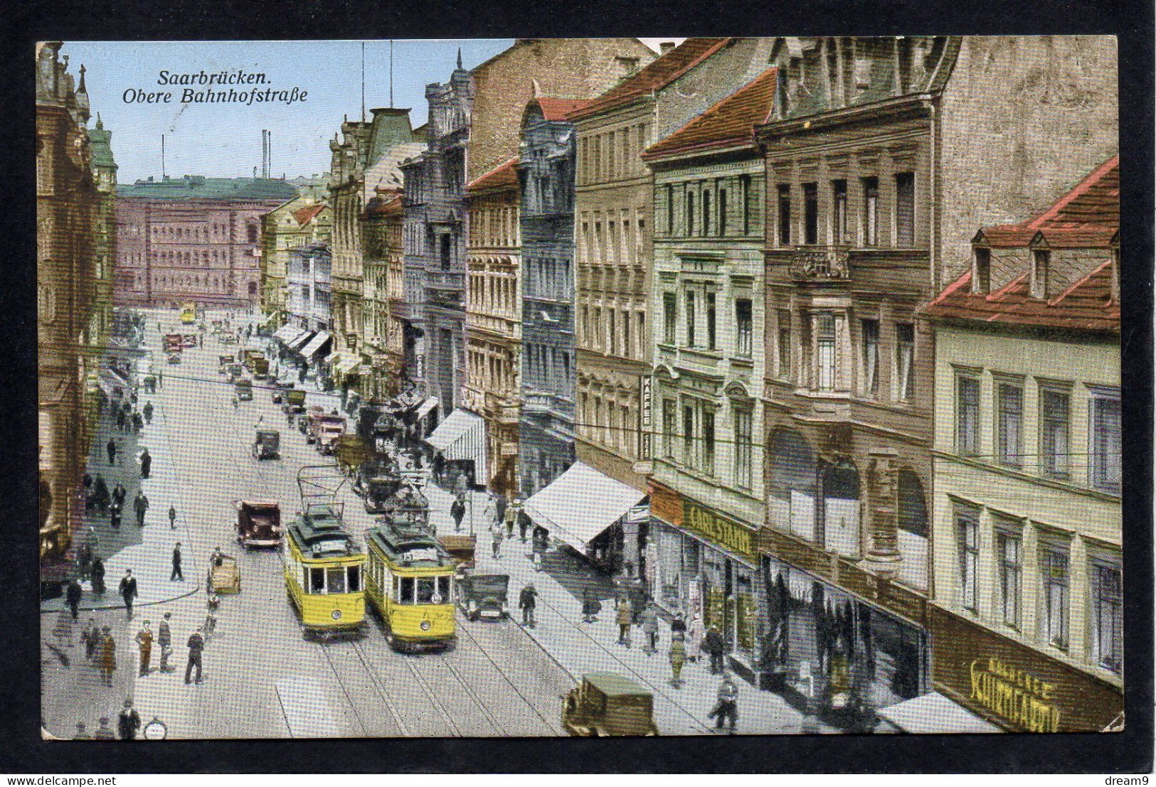 ALLEMAGNE - SAARBRUCKEN - Obere Bahnhofstrasse - Saarbruecken