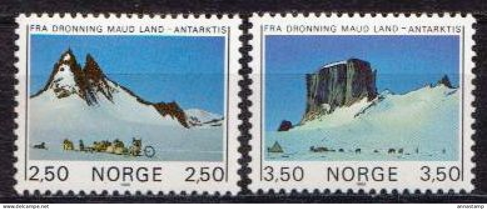 Norway MNH Set - Montagnes