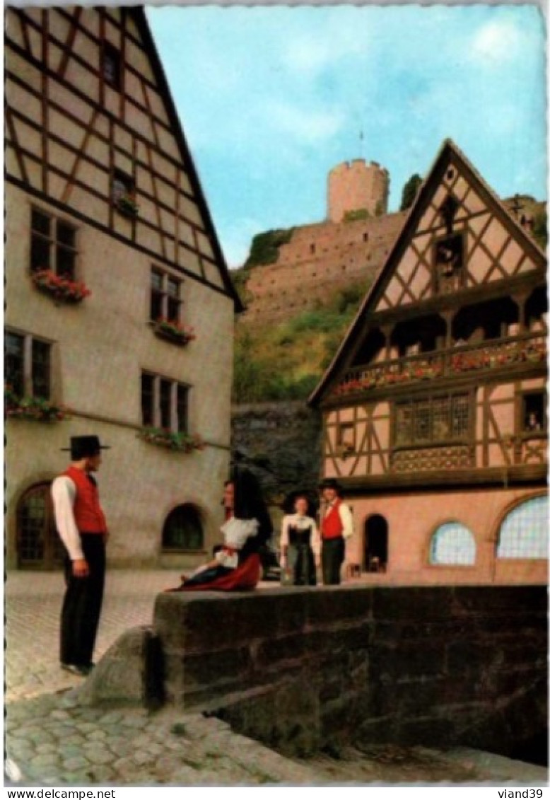 ALSACE. -  Paysages Et Folklore D'Alsace à Kayserberg. - People