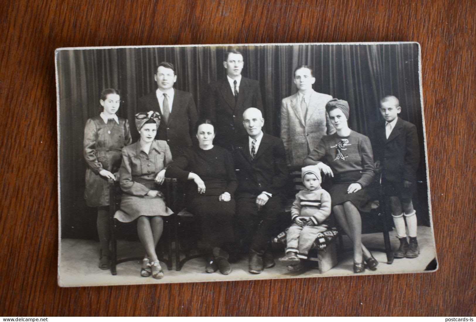 F2027 Photo Romania 1948 Family - Fotografia