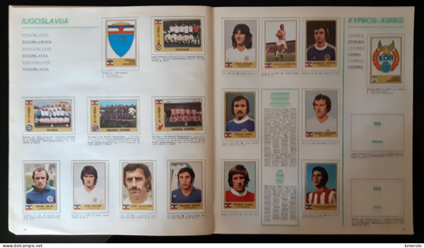 Album Figurine Calciatori Panini Euro Football 1976/77 con 229 Su 288 Bello !!.