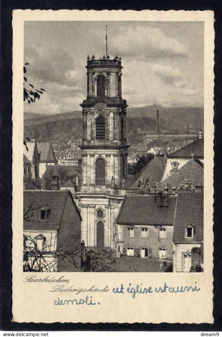 ALLEMAGNE - SAARBRUCKEN - Ludwigskirche - Saarbruecken