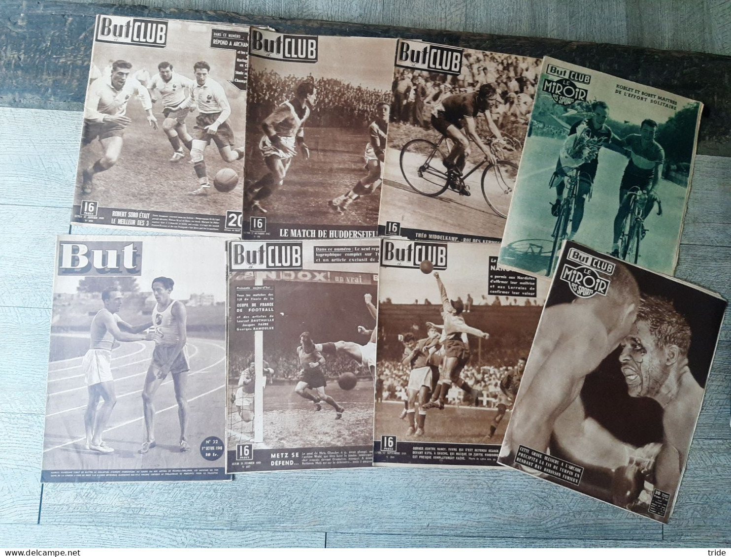 Lot 14 Revues But Club Tour De France Cyclisme Sports 2 N° Spéciaux 1949 Et 1950 - Deportes