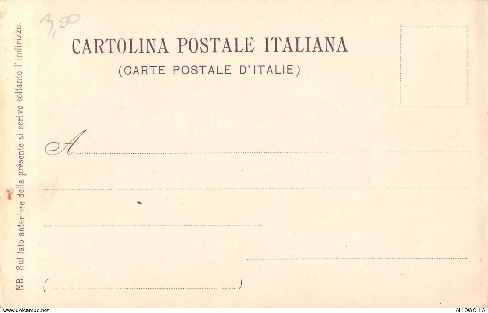 26723 " VENEZIA-PIAZZETTA S. MARCO COL CANAL GRANDE E CHIESA DELLA SALUTE " PANORAMA-VERA FOTO-CART. POST. SPED.1903 - Venezia