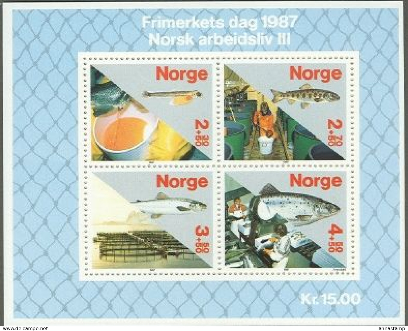 Norway MNH SS - Poissons