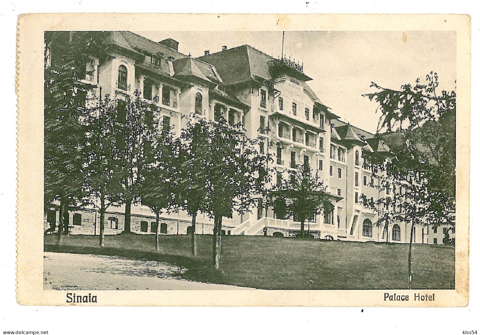 RO 79 - 3388 SINAIA, Hotel PALACE, Romania - Old Postcard - Used - 1930 - Romania