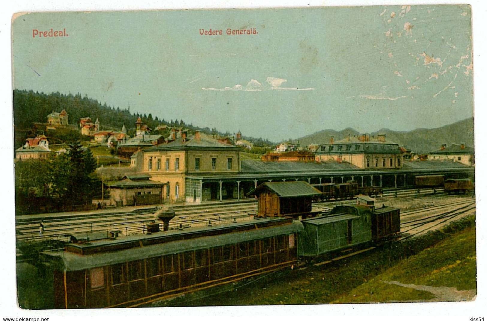 RO 79 - 2911 PREDEAL, Railway Station, Romania - Old Postcard - Unused - Rumänien