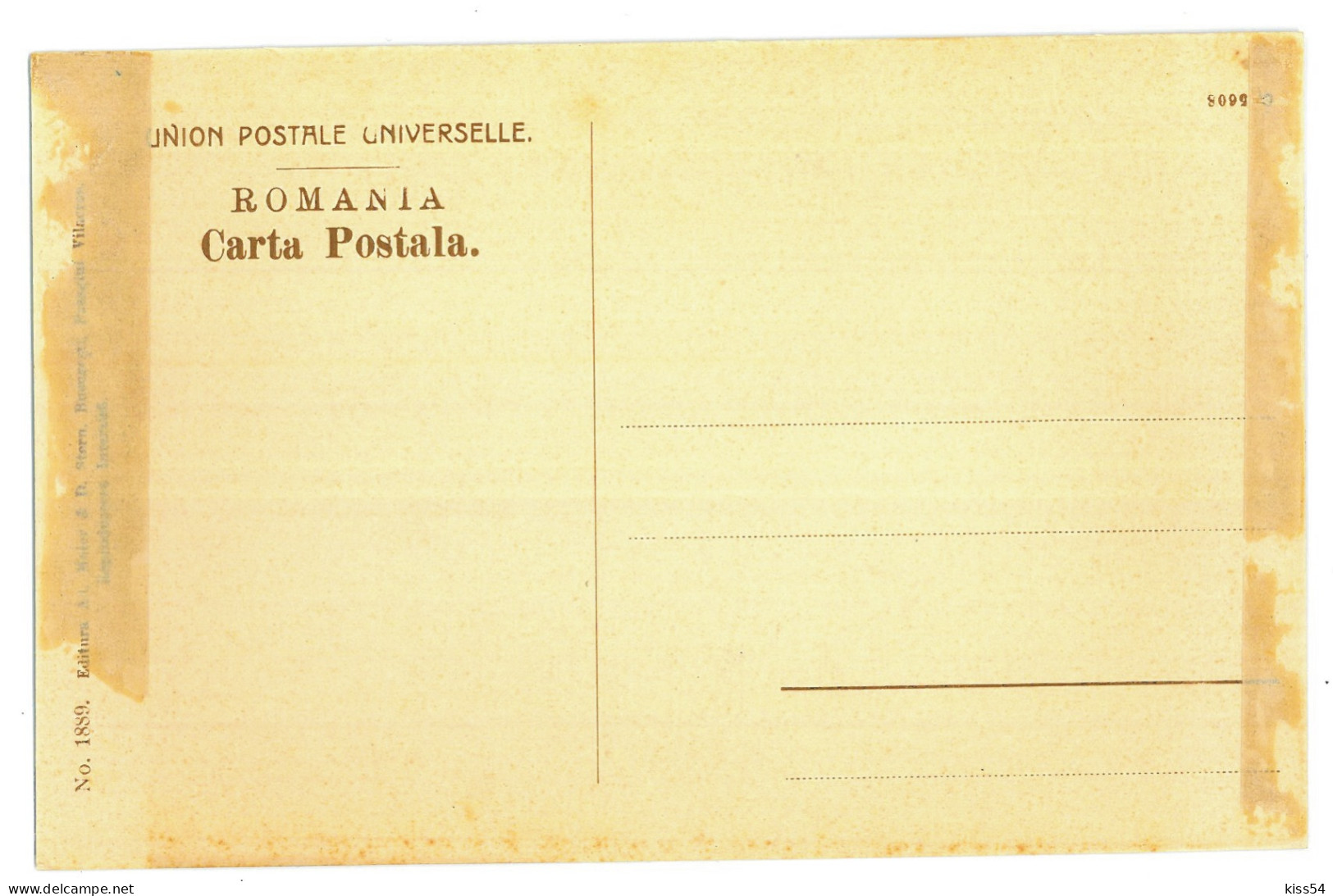 RO 79 - 22344 SINAIA, Prahova, Railway Bridge, Romania - Old Postcard - Unused - Rumänien