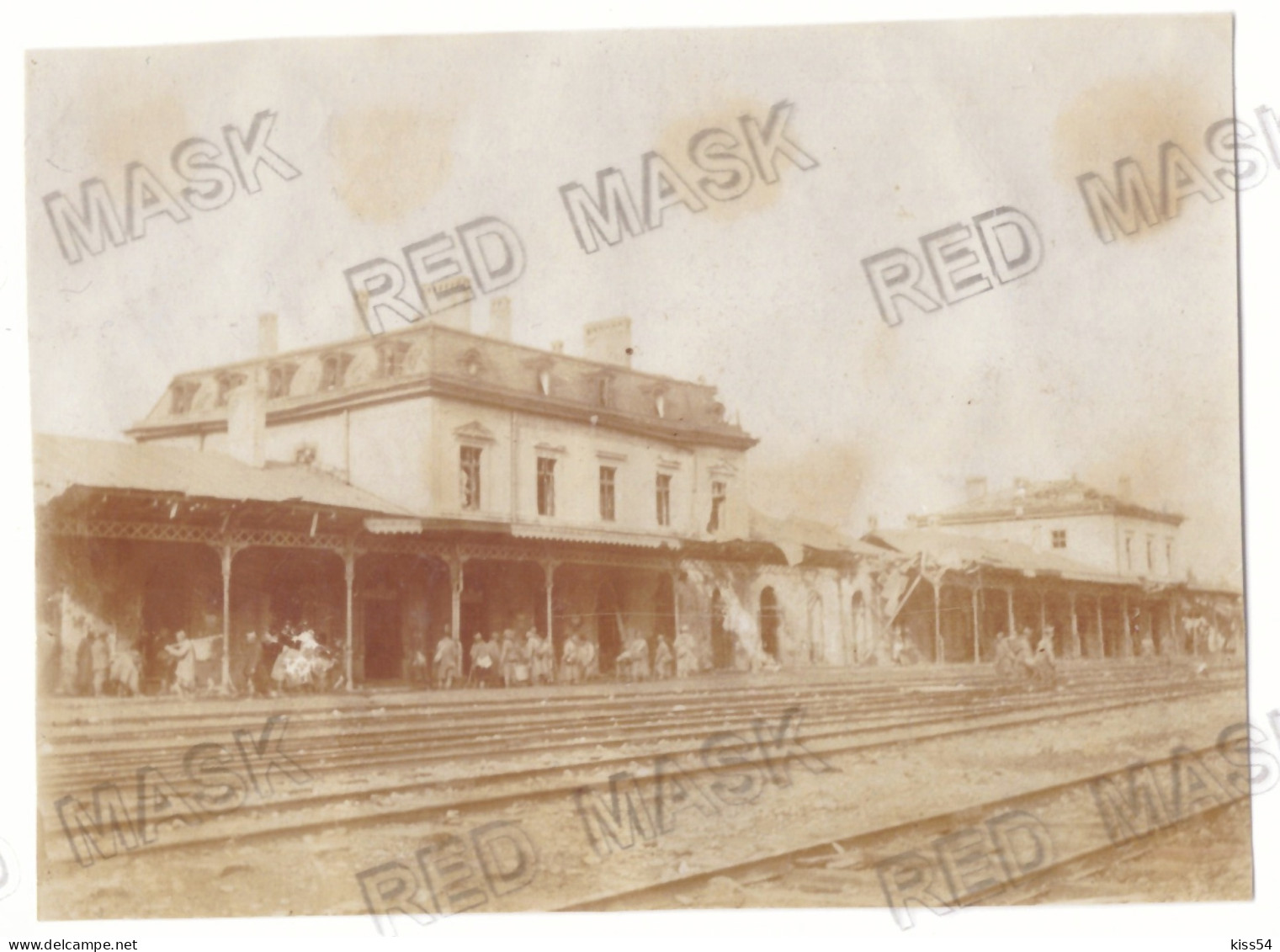 RO 79 - 23096 PREDEAL, Brasov, Railway Station Destroyed, Romania - Old Postcard, Real Photo (11/8 Cm ) - Unused - Rumänien