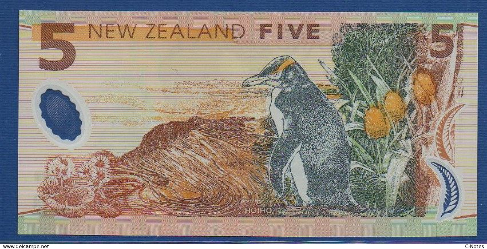 NEW ZEALAND  - P.185b – 5 Dollars 2005 UNC, S/n AH05 286334 - Neuseeland