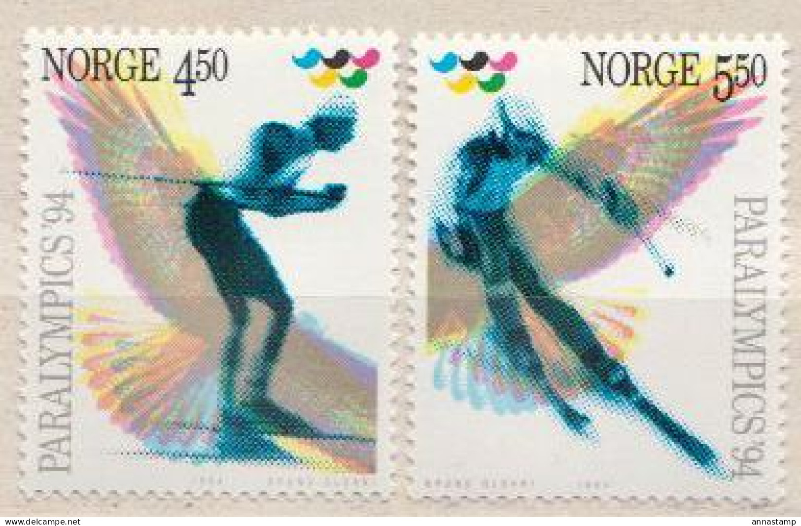 Norway MNH Set - Skiing
