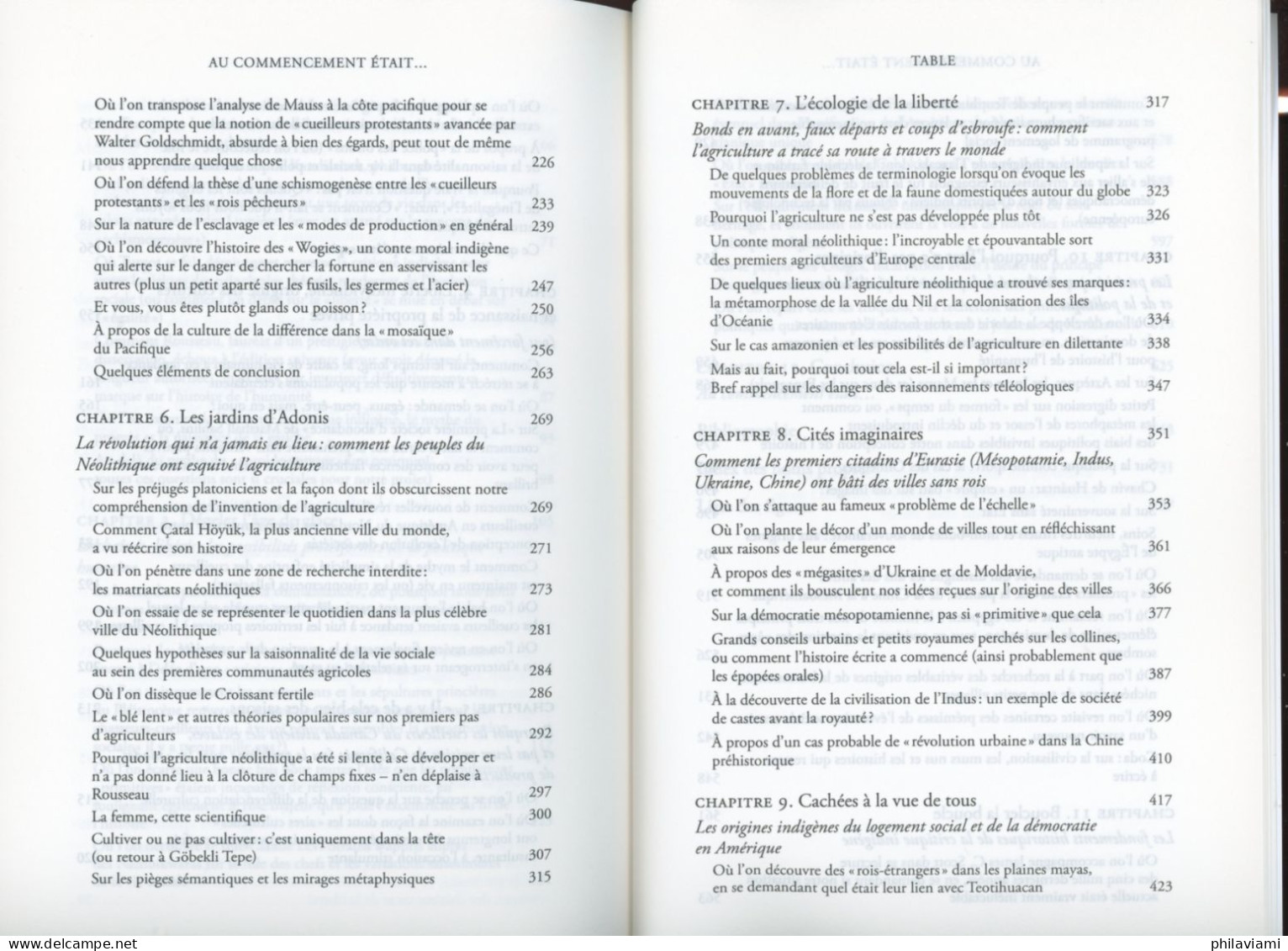 Au Commencement était... Nouvelle Histoire De L'Humanité  Graeber Et Wengrow 2022 Ed Les Liens Qui Libèrent - Geschichte