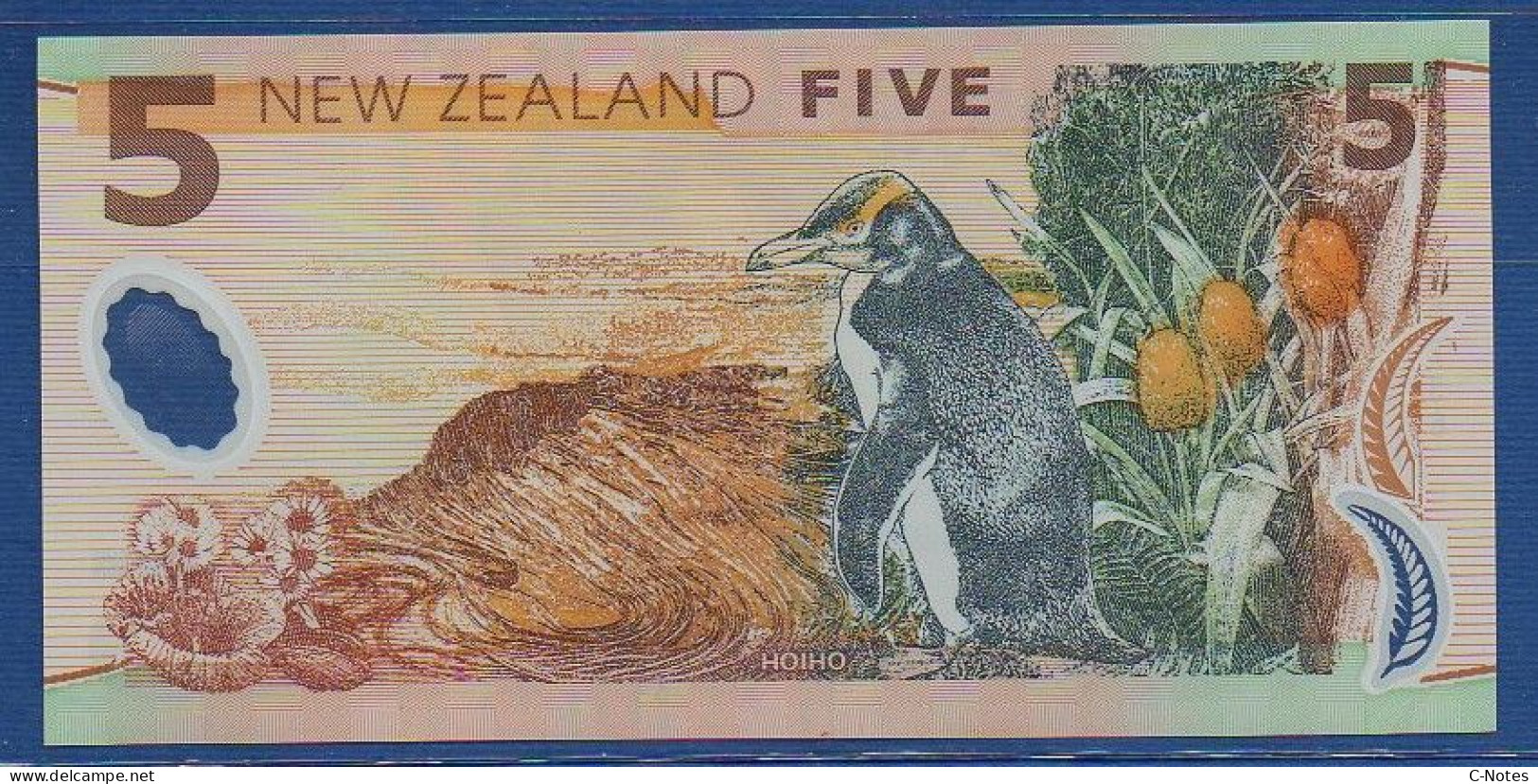 NEW ZEALAND  - P.185a – 5 Dollars 1999 UNC, S/n BK99 465736 - Nieuw-Zeeland