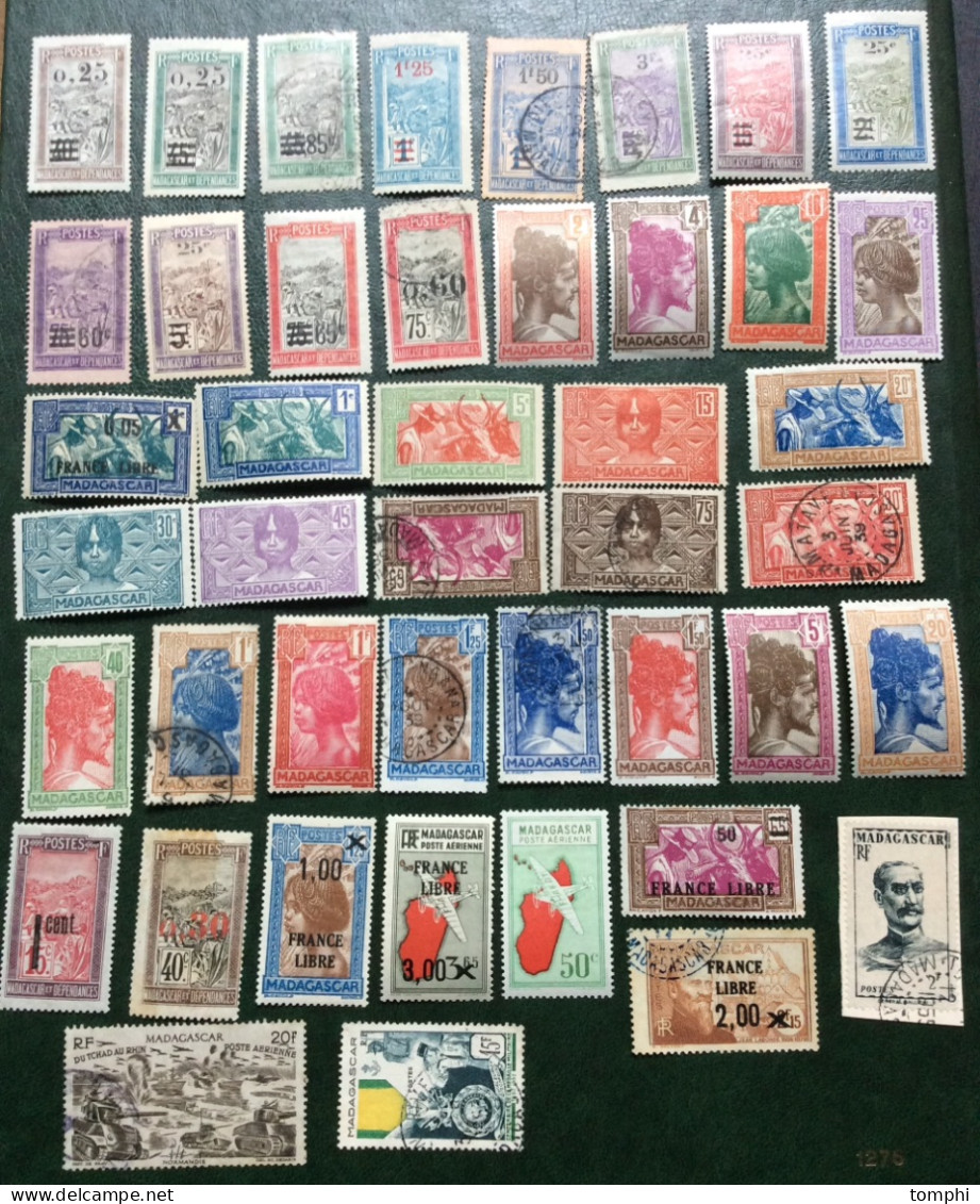 Madagascar Petit Lot Sympa, Divers Neufs*, NSG, Oblitérés Cote + De 92€ - Unused Stamps