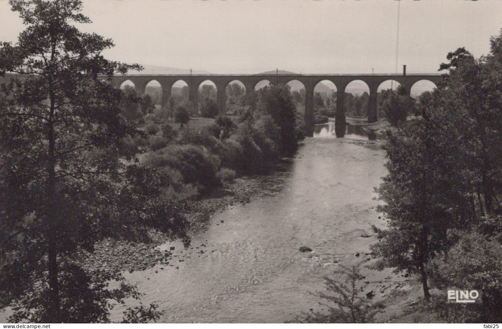 LANGEAC L ALLIER SOUS LE GRAND VIADUC - Langeac