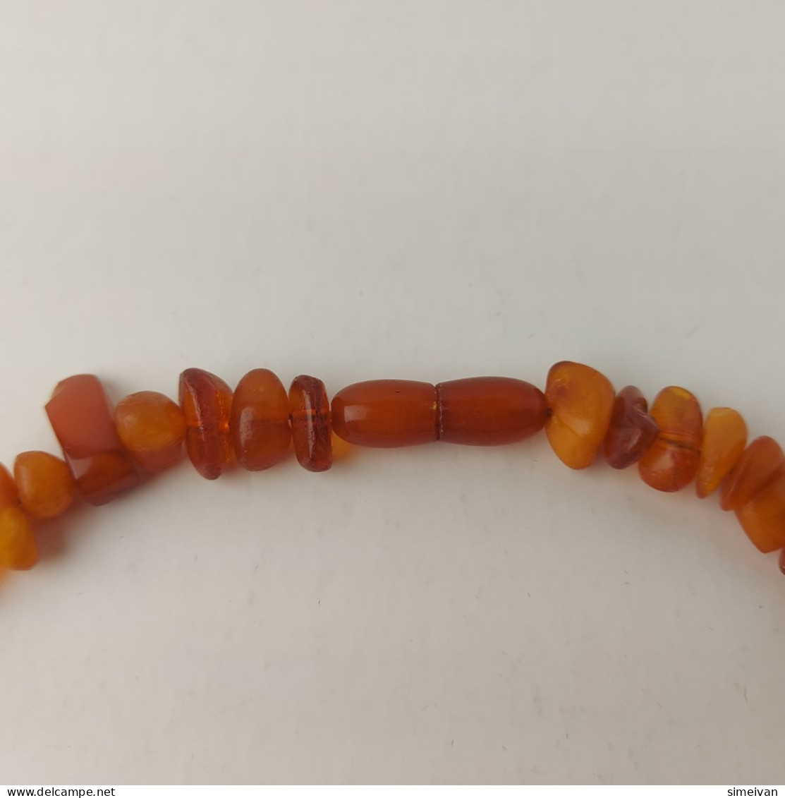 Vintage Natural 36 gr. Butterscotch Egg Yolk Baltic Amber Necklace #5540