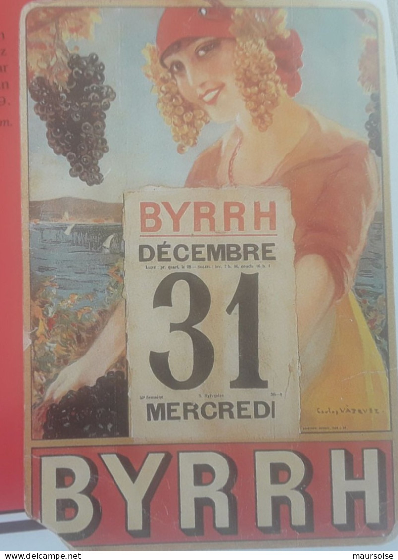 BYRRH  4 Publicités  Vintage - Sonstige & Ohne Zuordnung