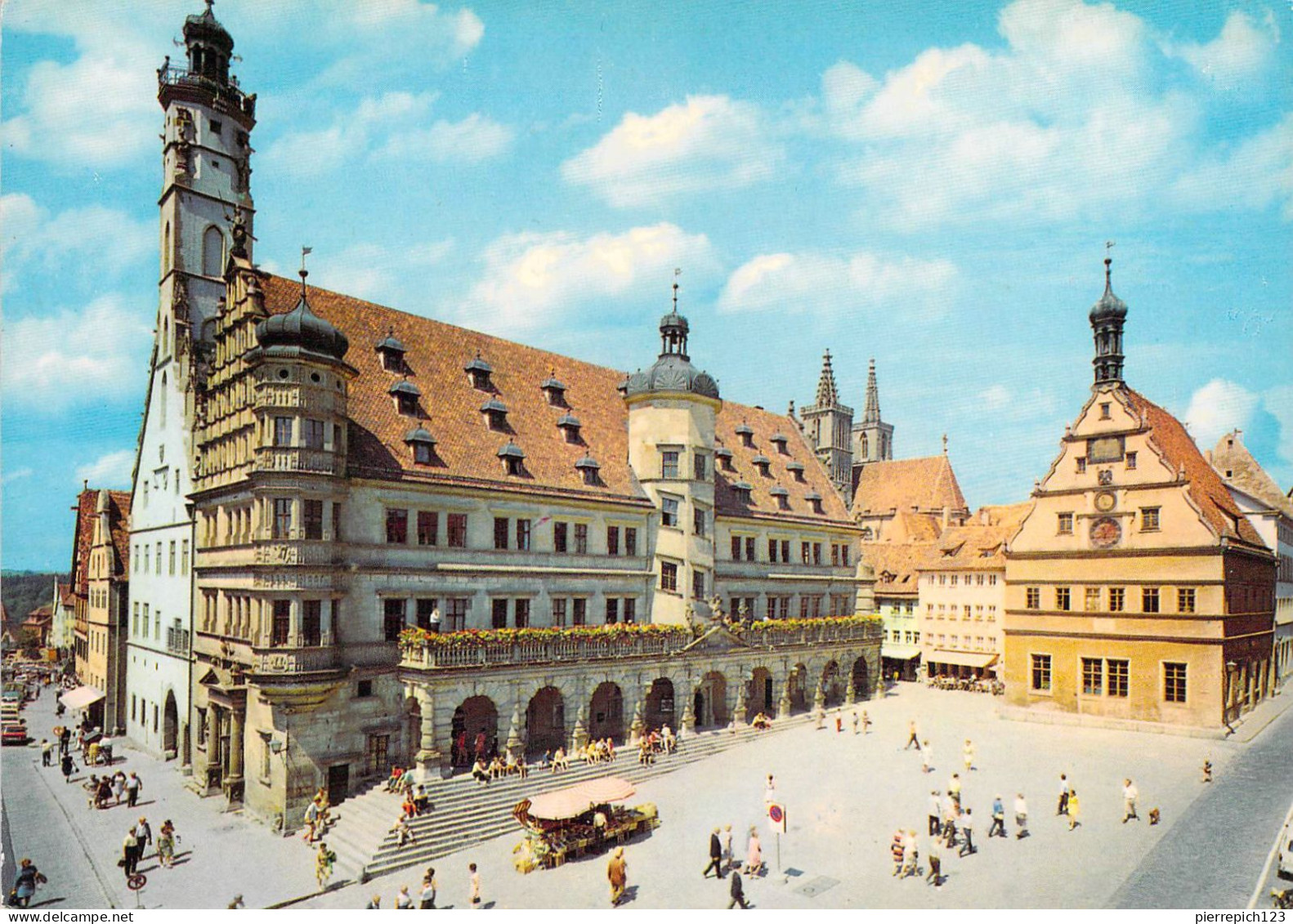 Rothenburg Ob Der Tauber - Hôtel De Ville Et Buvette Des Conseillers - Rothenburg O. D. Tauber