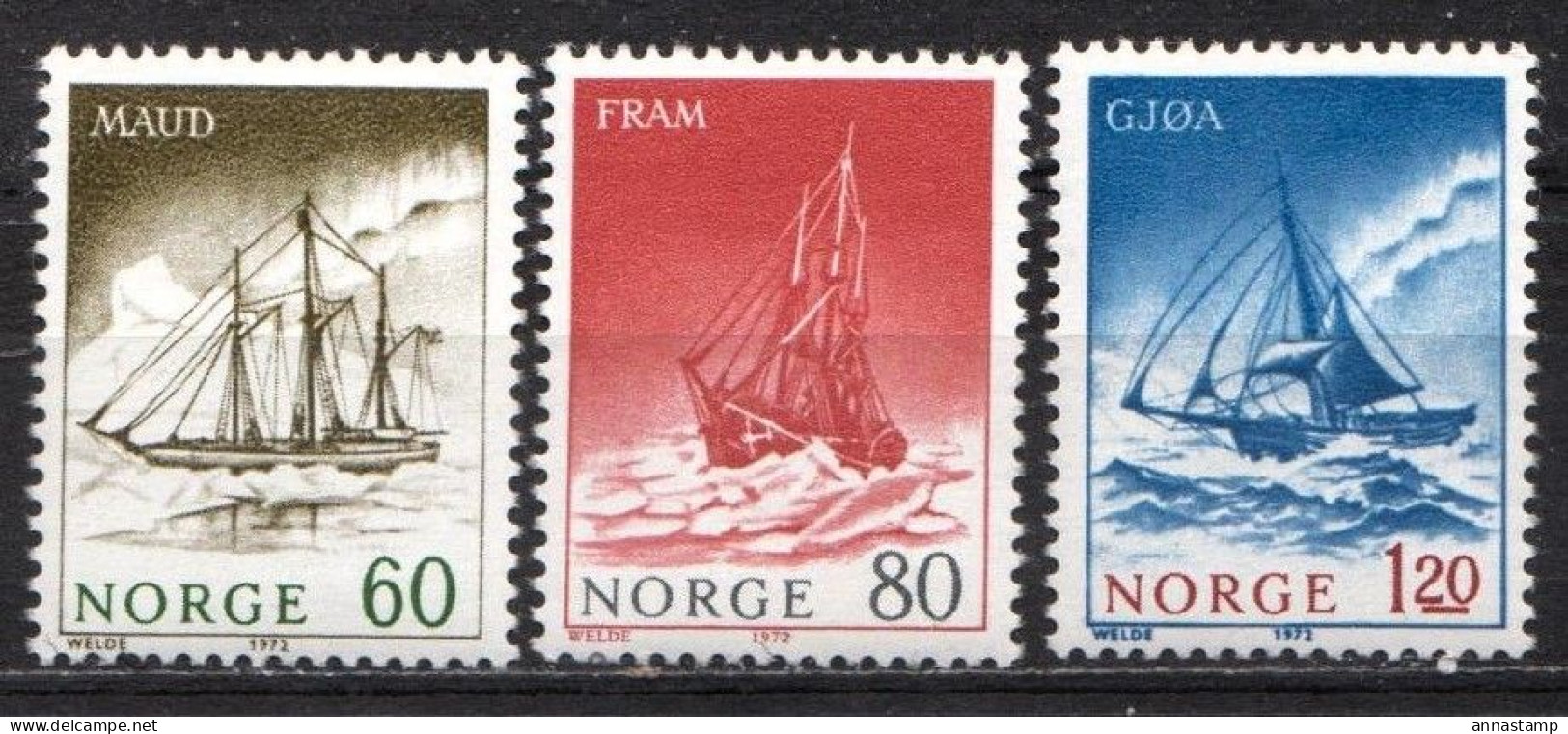 Norway MNH Set - Barche