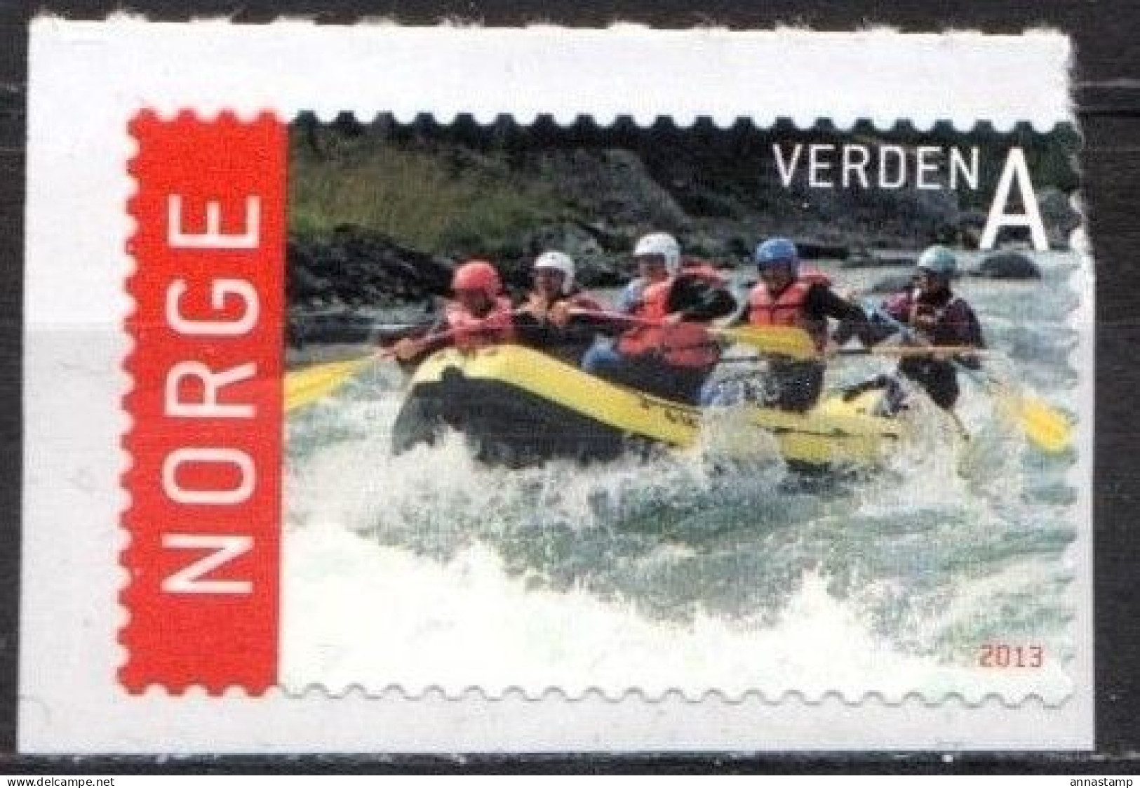 Norway MNH Stamp - Rafting