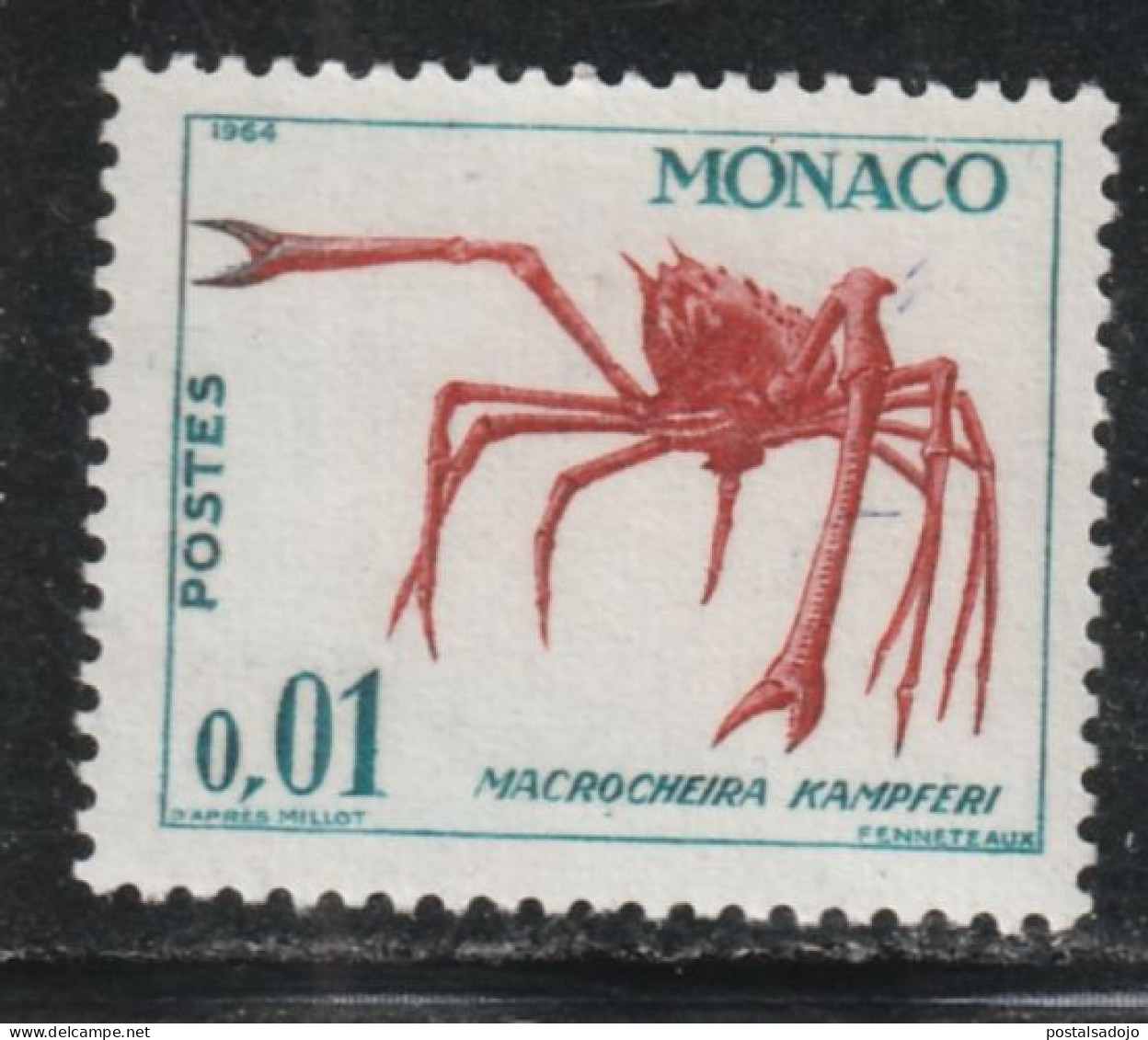 MONACO 245 // YVERT 537A // 1960-65 - Ungebraucht