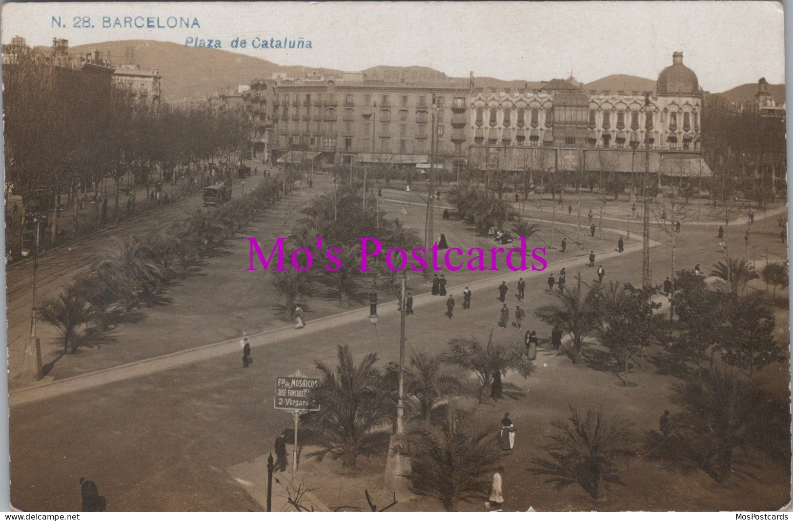 Spain Postcard - Barcelona, Plaza De Cataluna   DZ135 - Barcelona