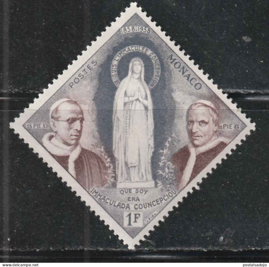 MONACO 247 // YVERT 492 // 1958 - Unused Stamps